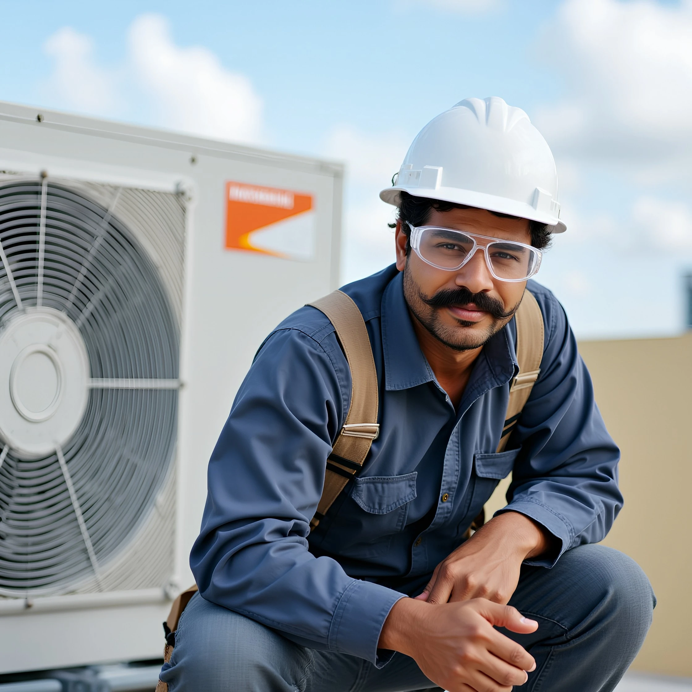 Equipo de técnicos especializados en HVAC de Acondi en Puerto Aventuras